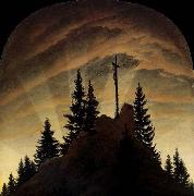Caspar David Friedrich Cross in the Mountains oil painting reproduction
